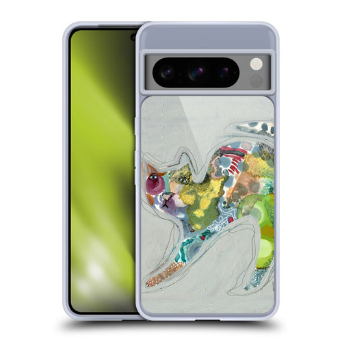 Wyanne Cat Abstract Kitty 2 Soft Gel Case for Google Pixel 8 Pro
