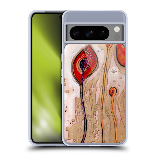 Wyanne Nature December Flowers Soft Gel Case for Google Pixel 8 Pro