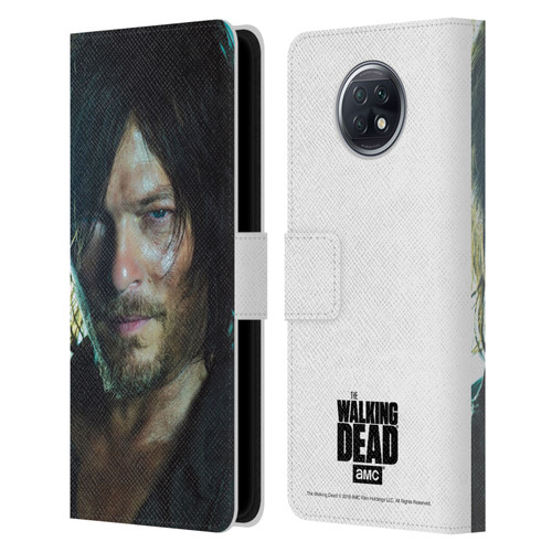AMC The Walking Dead Characters Daryl Leather Book Wallet Case Cover For Xiaomi Redmi Note 9T 5G