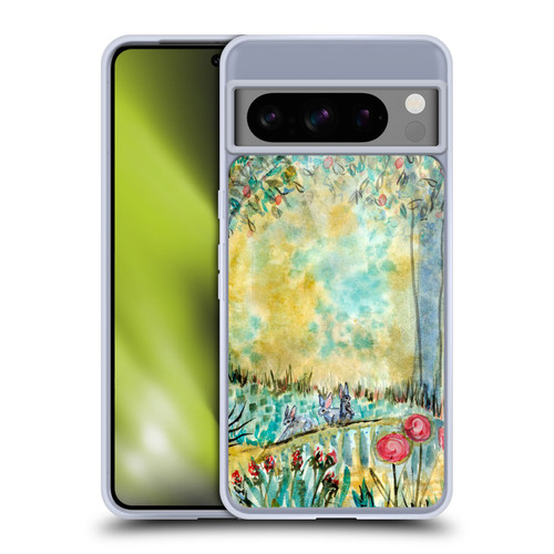 Wyanne Nature 2 Three Rabbits Soft Gel Case for Google Pixel 8 Pro