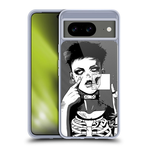 Zombie Makeout Club Graphics Dark Makeup Soft Gel Case for Google Pixel 8