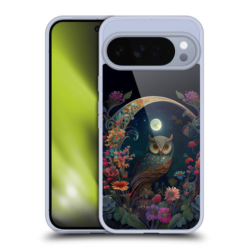 JK Stewart Key Art Owl Soft Gel Case for Google Pixel 10 Pro XL