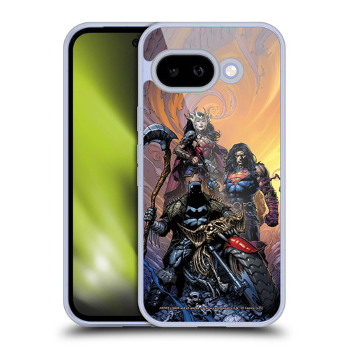 Justice League DC Comics Comic Book Covers Dark Knights Metal #1 Soft Gel Case for Google Pixel 9A