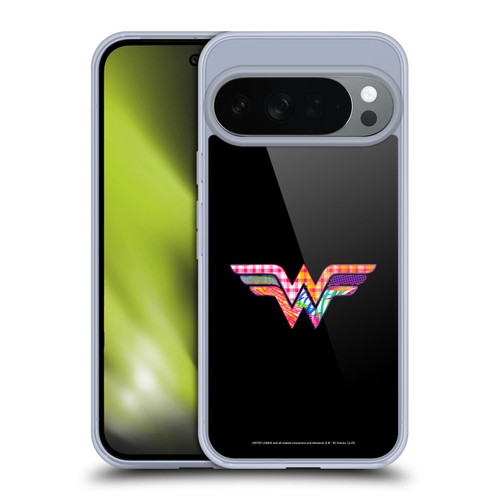Justice League DC Comics Dark Electric Pop Icons Wonder Woman Soft Gel Case for Google Pixel 10