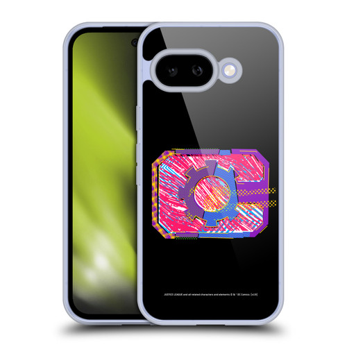 Justice League DC Comics Dark Electric Pop Icons Cyborg Soft Gel Case for Google Pixel 9A