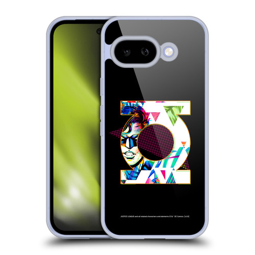 Justice League DC Comics Dark Electric Pop Icons Green Lantern Soft Gel Case for Google Pixel 9A