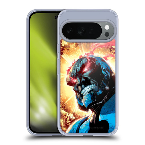 Justice League DC Comics Darkseid Comic Art New 52 #6 Cover Soft Gel Case for Google Pixel 10