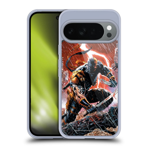 Justice League DC Comics Deathstroke Comic Art Vol. 1 Gods Of War Soft Gel Case for Google Pixel 10