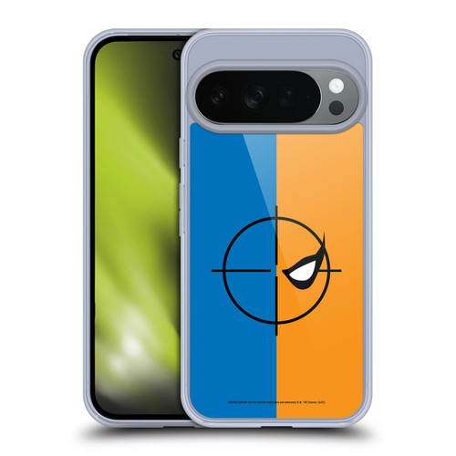 Justice League DC Comics Deathstroke Comic Art Logo Soft Gel Case for Google Pixel 10