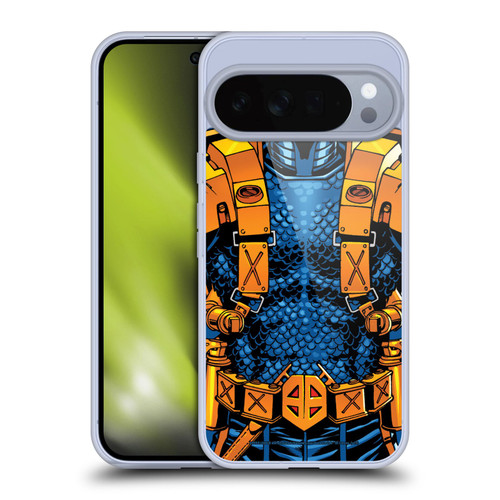 Justice League DC Comics Deathstroke Comic Art New 52 Costume Soft Gel Case for Google Pixel 10 Pro XL