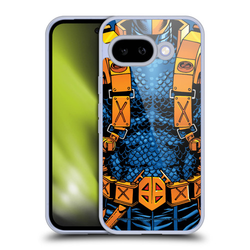 Justice League DC Comics Deathstroke Comic Art New 52 Costume Soft Gel Case for Google Pixel 9A