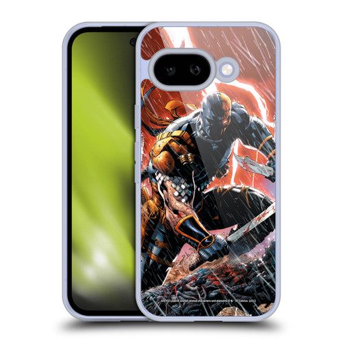 Justice League DC Comics Deathstroke Comic Art Vol. 1 Gods Of War Soft Gel Case for Google Pixel 9A