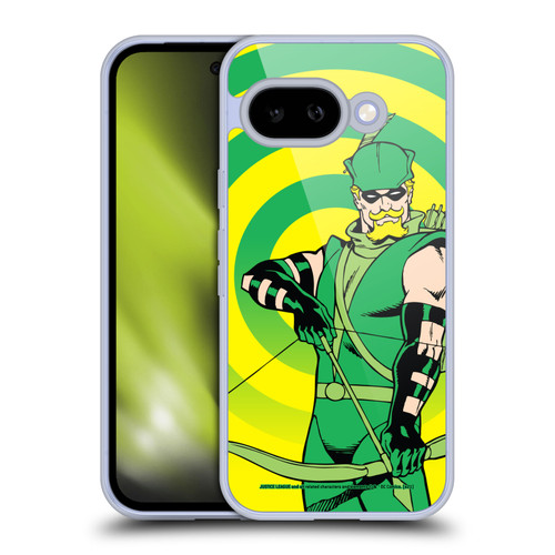 Justice League DC Comics Green Arrow Comic Art Classic Soft Gel Case for Google Pixel 9A