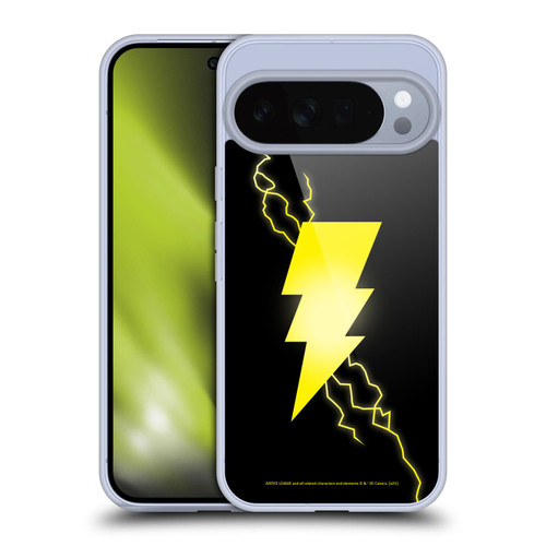 Justice League DC Comics Shazam Black Adam Classic Logo Soft Gel Case for Google Pixel 10 Pro XL