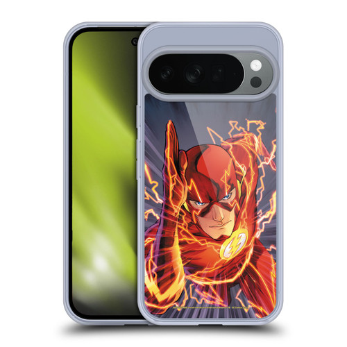 Justice League DC Comics The Flash Comic Book Cover Vol 1 Move Forward Soft Gel Case for Google Pixel 10