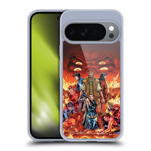 Justice League DC Comics Teen Titans Comic Art #4 Sons Of Trigon Soft Gel Case for Google Pixel 10