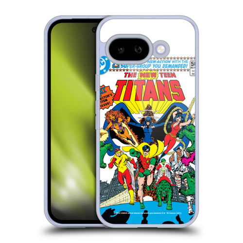 Justice League DC Comics Teen Titans Comic Art New #1 Group Soft Gel Case for Google Pixel 9A