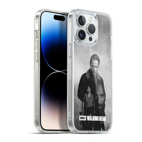 AMC The Walking Dead Double Exposure Rick Soft Gel Case for Apple iPhone 13 Pro Max