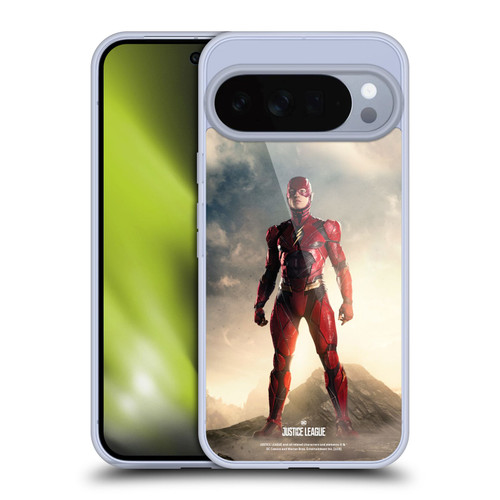 Justice League Movie Character Posters The Flash Soft Gel Case for Google Pixel 10 Pro XL