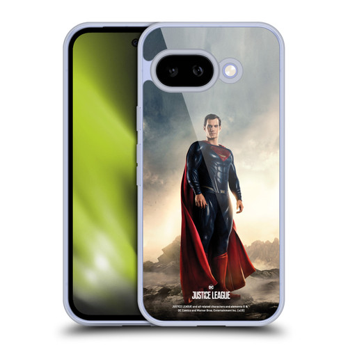 Justice League Movie Character Posters Superman Soft Gel Case for Google Pixel 9A
