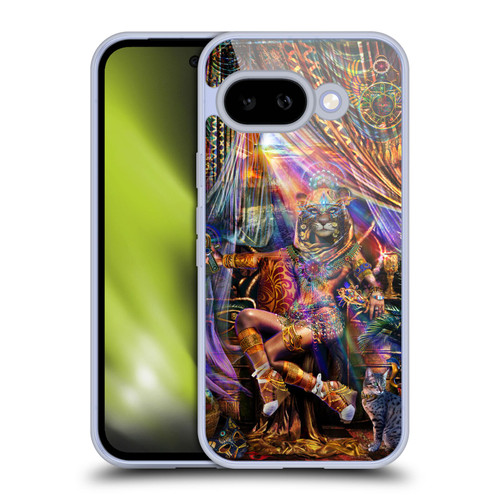 Jumbie Art Gods and Goddesses Bastet Soft Gel Case for Google Pixel 9A