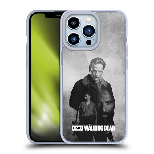 AMC The Walking Dead Double Exposure Rick Soft Gel Case for Apple iPhone 13 Pro