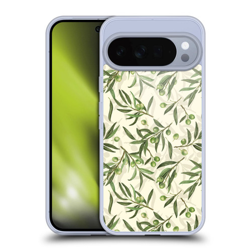 Katerina Kirilova Fruits & Foliage Patterns Olive Branches Soft Gel Case for Google Pixel 10 Pro XL