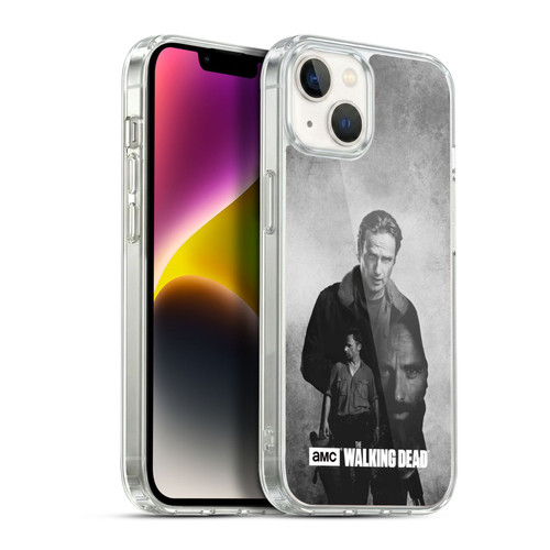 AMC The Walking Dead Double Exposure Rick Soft Gel Case for Apple iPhone 14 Plus