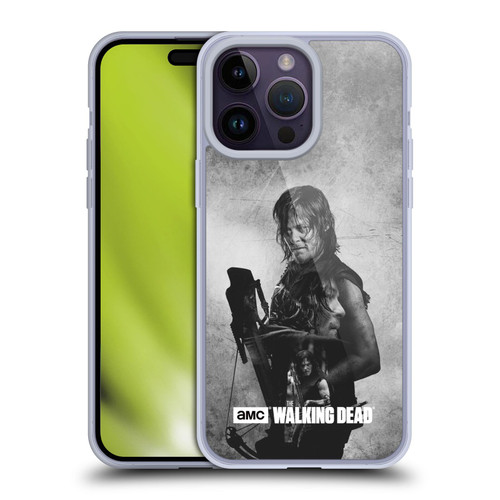 AMC The Walking Dead Double Exposure Daryl Soft Gel Case for Apple iPhone 14 Pro Max