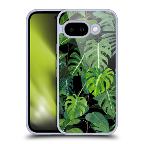 LebensArt Jungle Plants And Animals Monstera Soft Gel Case for Google Pixel 9A