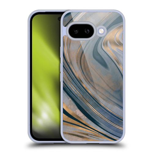 LebensArt Mineral Marble Gemstone Soft Gel Case for Google Pixel 9A