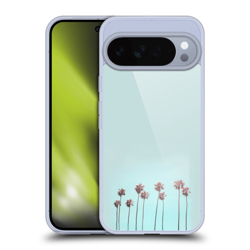 LebensArt Pastels Paradise Palm Soft Gel Case for Google Pixel 10 Pro XL