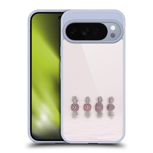 LebensArt Pastels Pineapples Soft Gel Case for Google Pixel 10 Pro XL