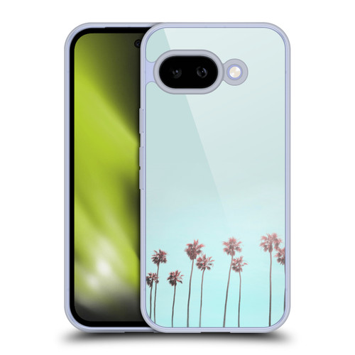 LebensArt Pastels Paradise Palm Soft Gel Case for Google Pixel 9A
