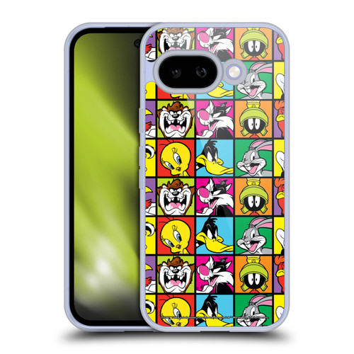 Looney Tunes Patterns Tiles Soft Gel Case for Google Pixel 9A