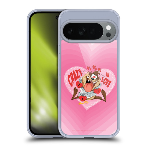 Looney Tunes Season Tasmanian Devil In Love Soft Gel Case for Google Pixel 10