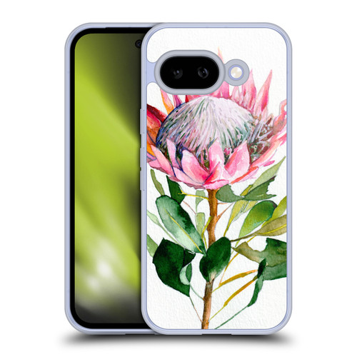Mai Autumn Floral Blooms Protea Soft Gel Case for Google Pixel 9A