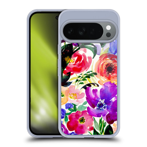 Mai Autumn Floral Garden Bloom Soft Gel Case for Google Pixel 10