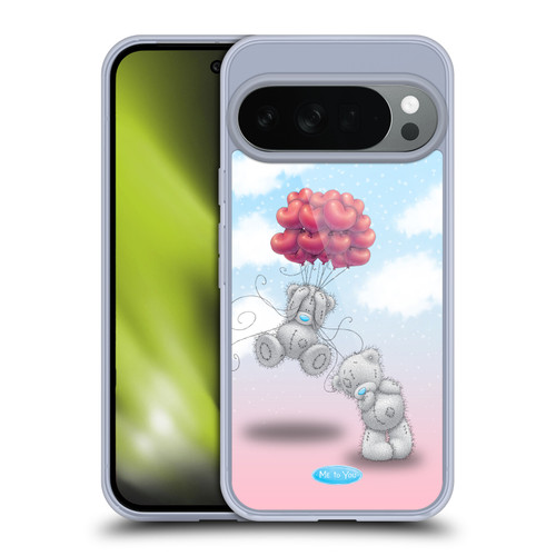 Me To You Classic Tatty Teddy Heart Balloons Soft Gel Case for Google Pixel 10