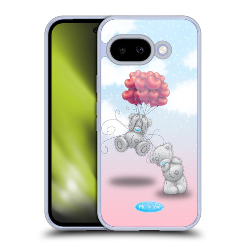 Me To You Classic Tatty Teddy Heart Balloons Soft Gel Case for Google Pixel 9A