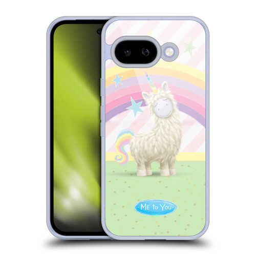 Me To You Once Upon A Time Rainbow Llama Soft Gel Case for Google Pixel 9A