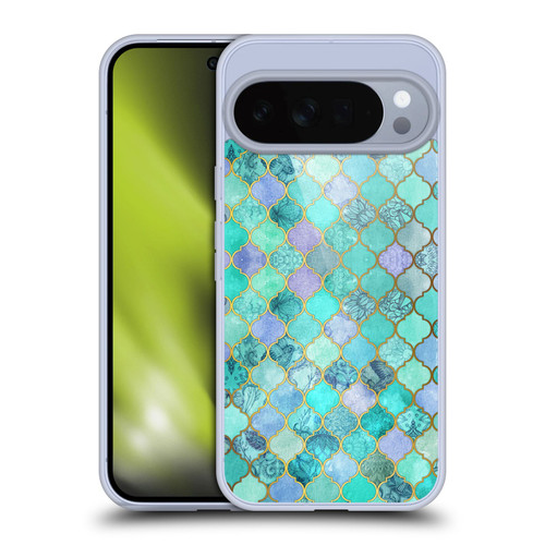 Micklyn Le Feuvre Moroccan Mint Green Soft Gel Case for Google Pixel 10 Pro XL