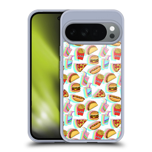 Micklyn Le Feuvre Patterns 2 Rainbow Fast Food Soft Gel Case for Google Pixel 10