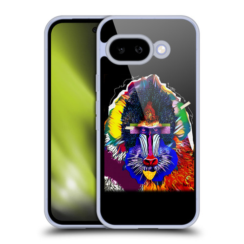 Michel Keck Animal Collage Baboon Soft Gel Case for Google Pixel 9A