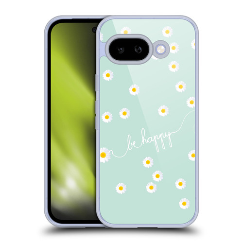 Monika Strigel Happy Daisy Mint Soft Gel Case for Google Pixel 9A