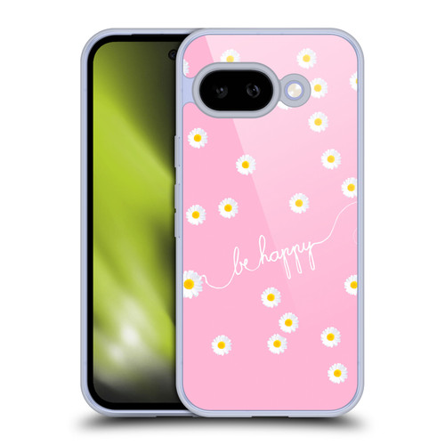 Monika Strigel Happy Daisy Pink Soft Gel Case for Google Pixel 9A