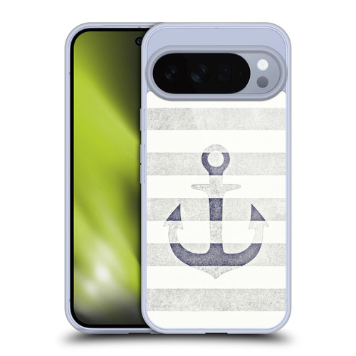 Monika Strigel Vintage Anchors White Soft Gel Case for Google Pixel 10 Pro XL