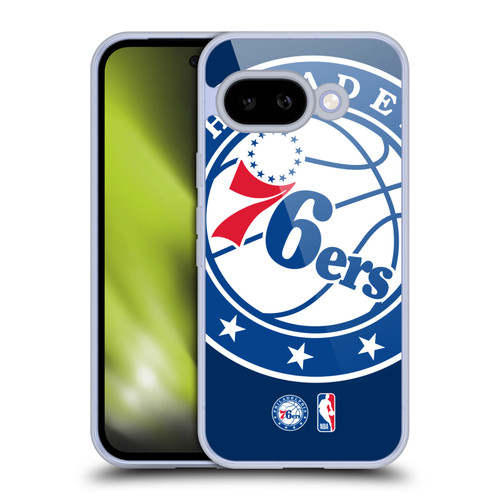NBA Philadelphia 76ers Logo Oversized Soft Gel Case for Google Pixel 9A