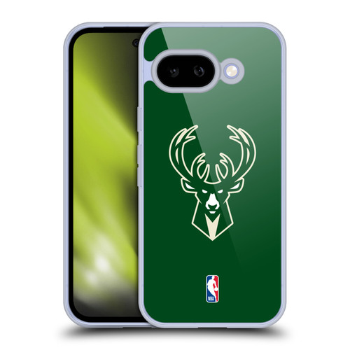 NBA Milwaukee Bucks Logo Green Soft Gel Case for Google Pixel 9A