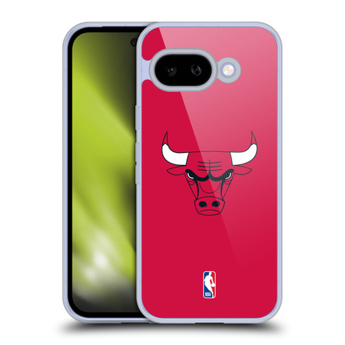 NBA Chicago Bulls Plain Soft Gel Case for Google Pixel 9A